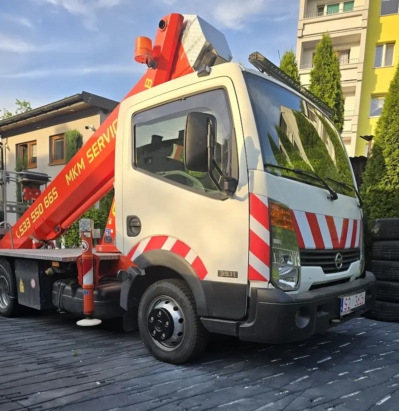 MKM Service – Podnośnik w pracy